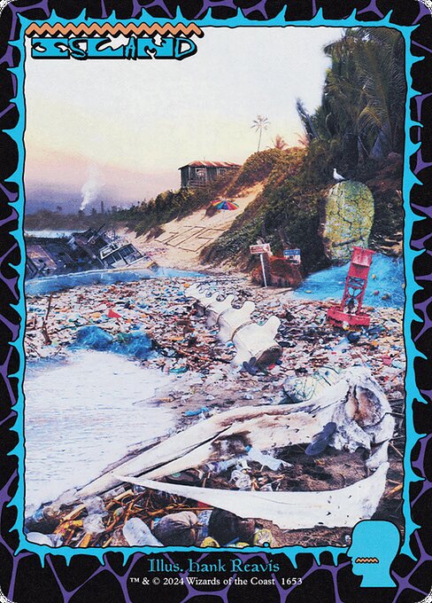Island — Secret Lair Drop #1653, art by Hank Reavis