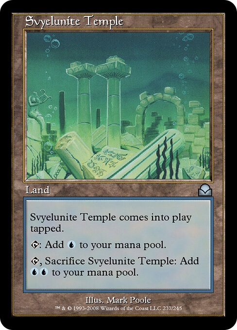 Svyelunite Temple — Masters Edition II #237, art by Mark Poole