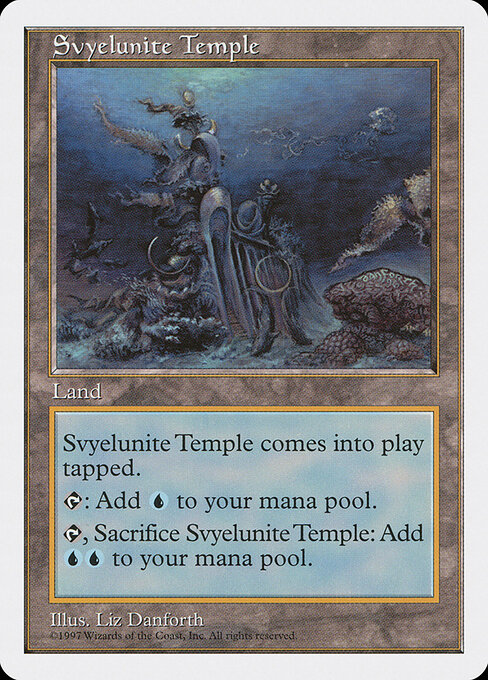 Svyelunite Temple — Fifth Edition #425, art by Liz Danforth