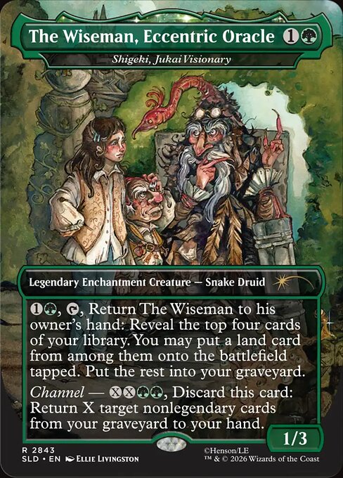 Shigeki, Jukai Visionary