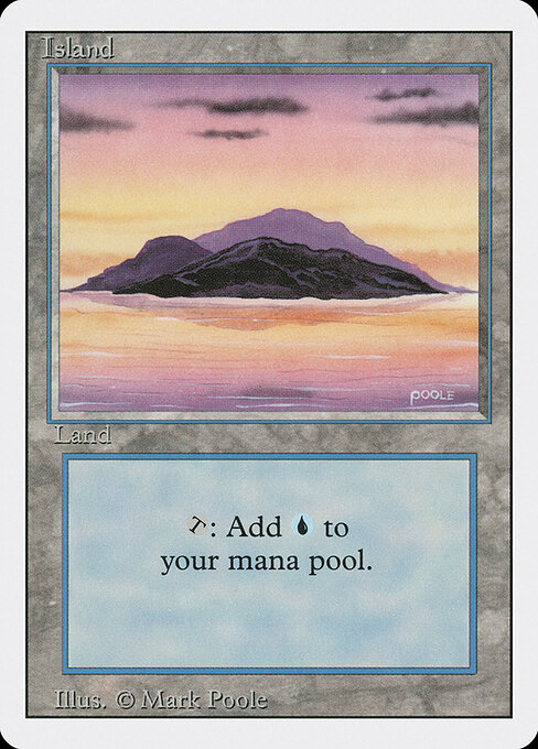 Island — Revised Edition #295, art by Mark Poole