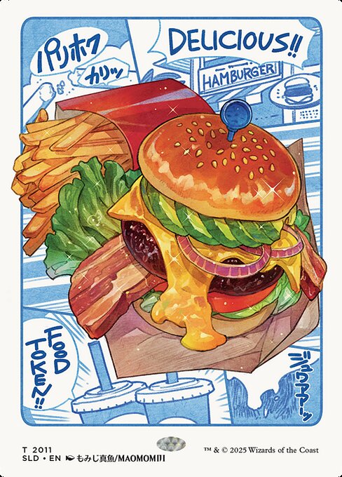 Food — Secret Lair Drop #2011, art by MAOMOMIJI