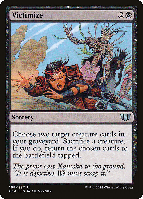 Victimize — Commander 2014 #169, art by Val Mayerik
