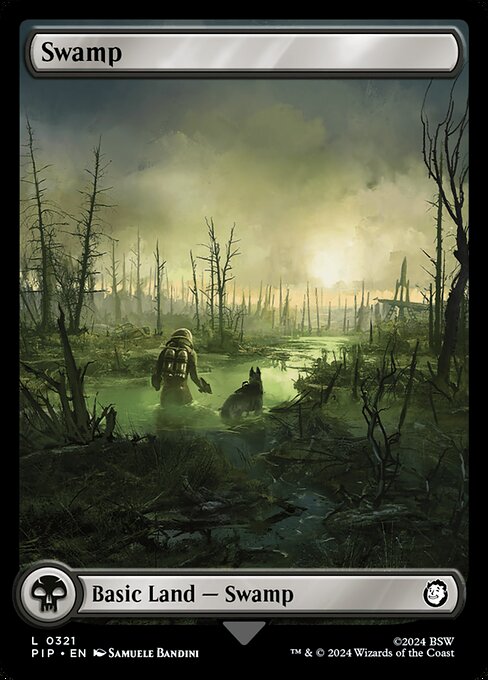 Swamp — Fallout #321, art by Samuele Bandini