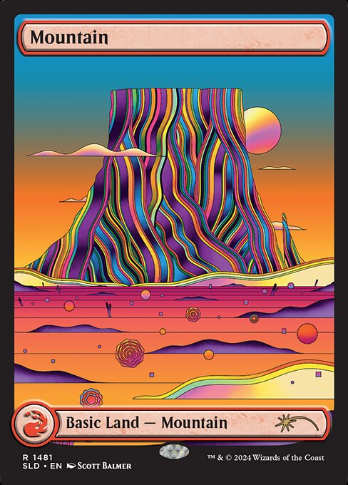 Mountain — Secret Lair Drop #1481, art by Scott Balmer