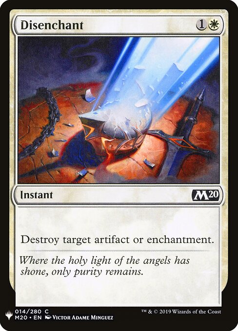 Disenchant — The List #M20-14, art by Victor Adame Minguez