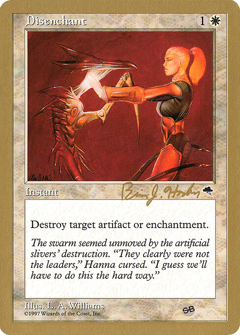 Disenchant — World Championship Decks 1998 #bh16sb, art by Allen Williams