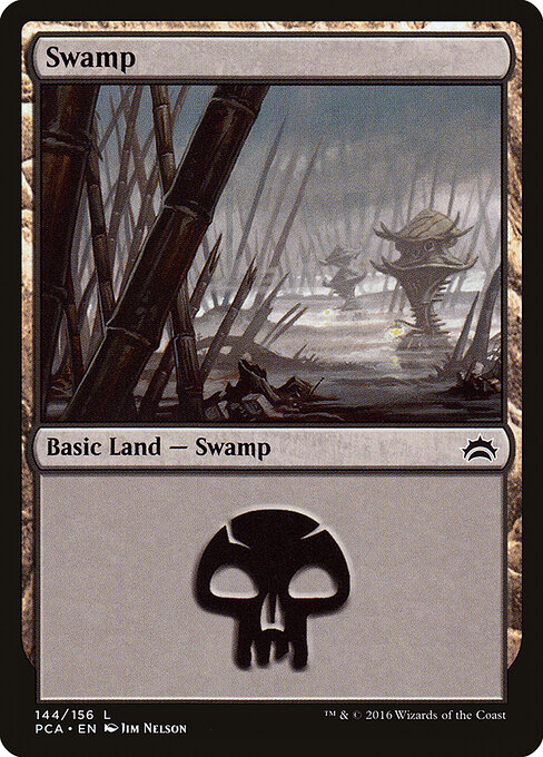 Swamp — Planechase Anthology #144, art by Jim Nelson