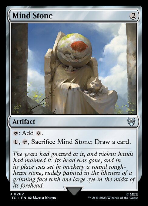 Mind Stone — Tales of Middle-earth Commander #282, art by Maxim Kostin