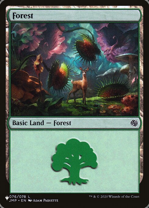 Forest — The List #JMP-76, art by Adam Paquette