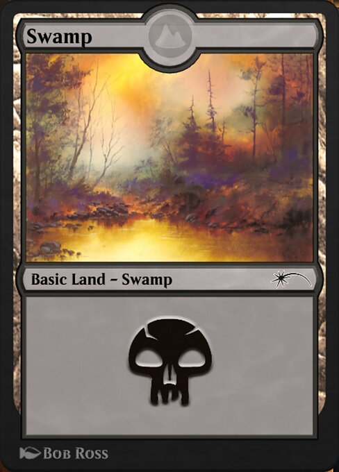 Swamp — MTG Arena Promos #251, art by Bob Ross