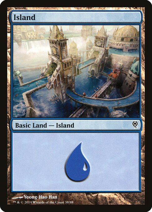 Island — Duel Decks: Jace vs. Vraska #38, art by Yeong-Hao Han