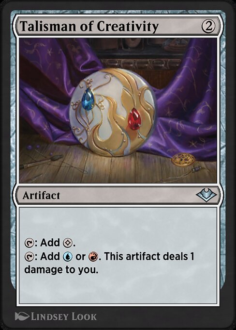 Talisman of Creativity — Arena Anthology 1 #18, art by Lindsey Look