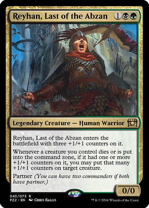 Reyhan, Last of the Abzan — Treasure Chest #43, art by Chris Rallis