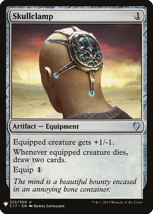 Skullclamp — The List #C17-222, art by Daniel Ljunggren