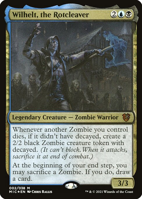 Wilhelt, the Rotcleaver — Midnight Hunt Commander #2, art by Chris Rallis