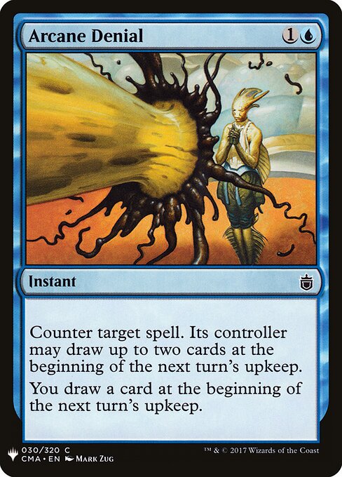 Arcane Denial — The List #CMA-30, art by Mark Zug