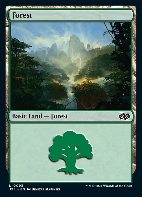 Forest — Foundations Jumpstart #93, art by Dimitar Marinski
