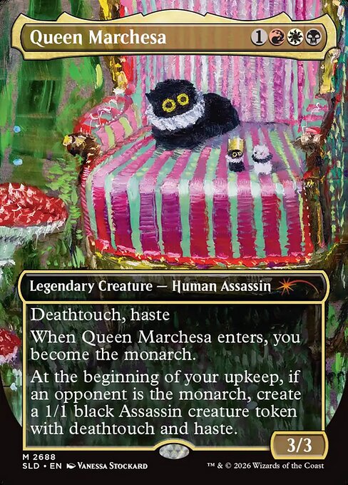 Queen Marchesa — Secret Lair Drop #2688, art by Vanessa Stockard