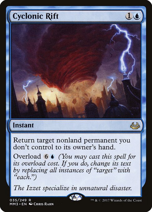 Cyclonic Rift — Modern Masters 2017 #35, art by Chris Rahn