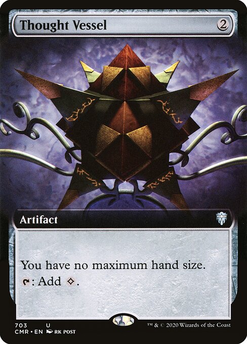 Thought Vessel — Commander Legends #703, art by rk post