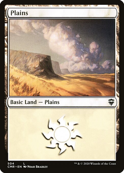 Plains — Commander Legends #504, art by Noah Bradley