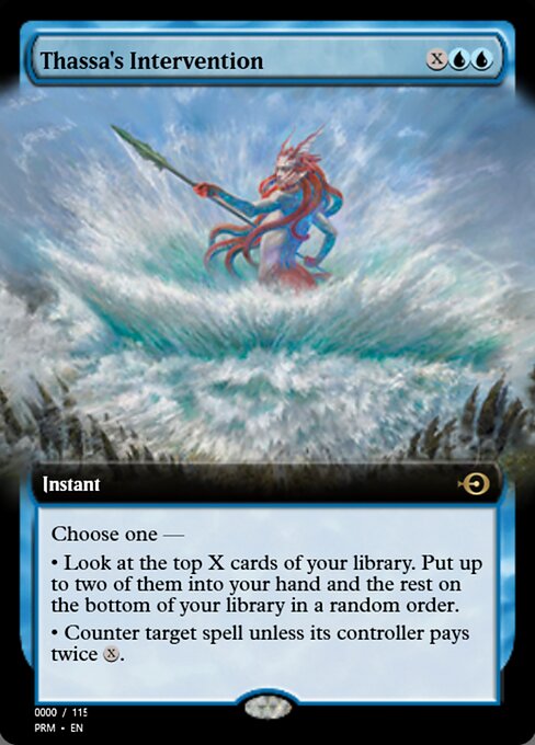 Thassa's Intervention — Magic Online Promos #79957, art by Zack Stella