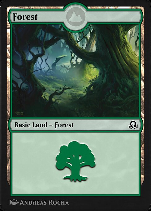 Forest — Shadows over Innistrad Remastered #291, art by Andreas Rocha