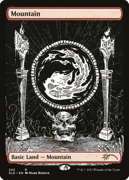 Mountain — Secret Lair Drop #242, art by Mark Riddick