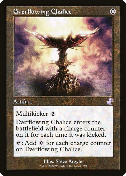 Everflowing Chalice — Time Spiral Remastered #394, art by Steve Argyle
