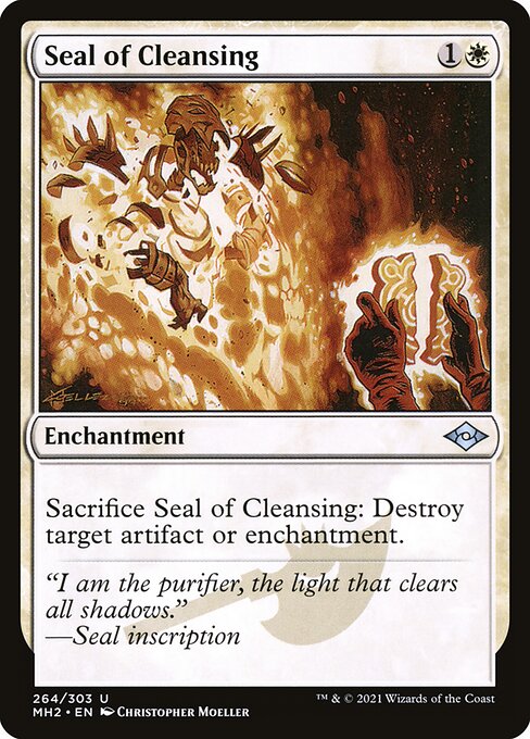 Seal of Cleansing — Modern Horizons 2 #264, art by Christopher Moeller