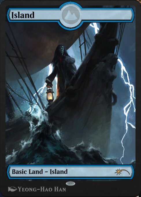 Island — MTG Arena Promos #263, art by Yeong-Hao Han