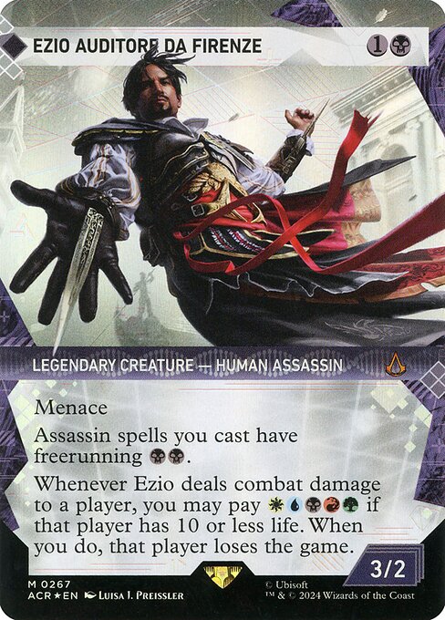Ezio Auditore da Firenze — Assassin's Creed #267, art by Luisa J. Preissler