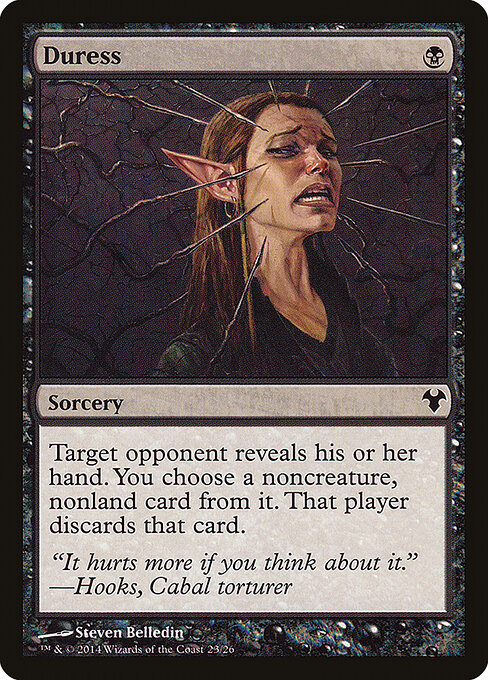 Duress — Modern Event Deck 2014 #23, art by Steven Belledin
