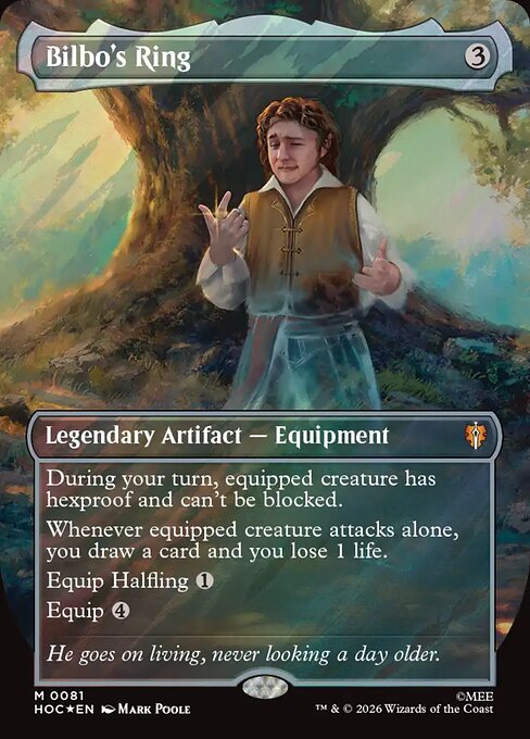 Bilbo's Ring — The Hobbit Eternal #81, art by Mark Poole