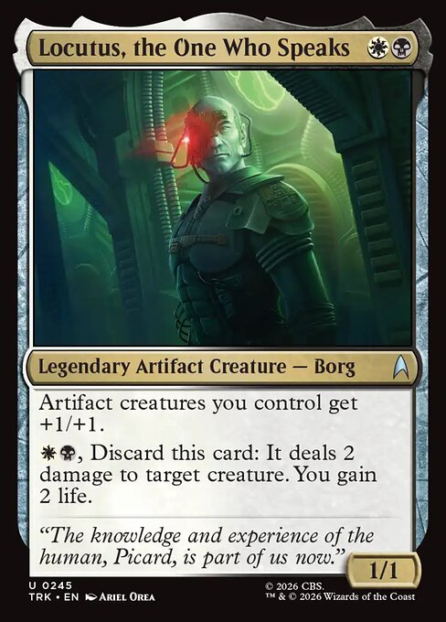 Locutus, the One Who Speaks