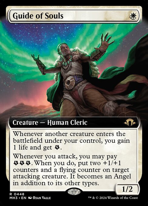 Guide of Souls — Modern Horizons 3 #448, art by Ryan Valle