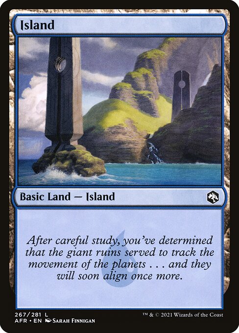 Island — Adventures in the Forgotten Realms #267, art by Sarah Finnigan