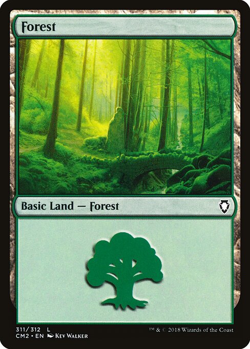 Forest — Commander Anthology Volume II #311, art by Kev Walker