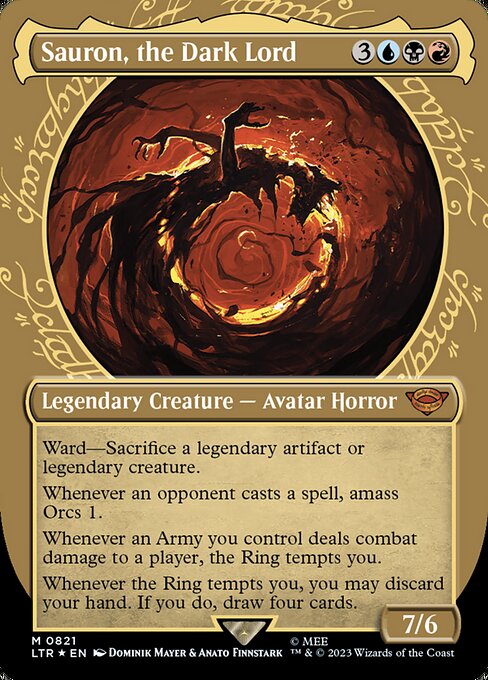 Sauron, the Dark Lord — The Lord of the Rings: Tales of Middle-earth #821, art by Dominik Mayer & Anato Finnstark