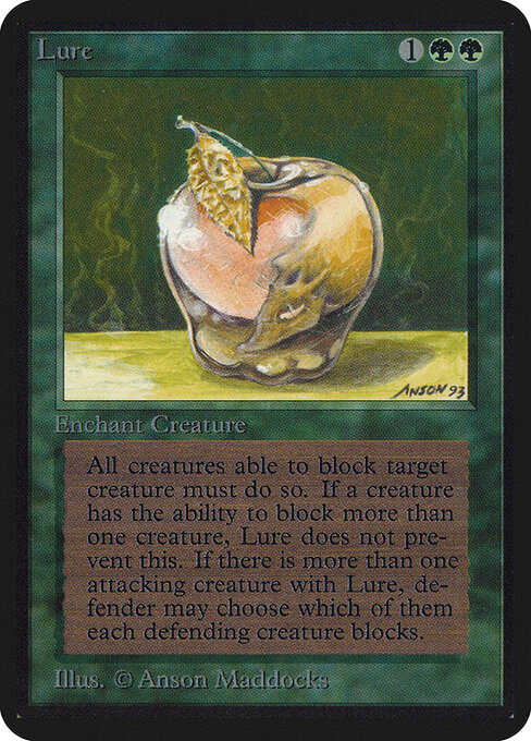 Lure — Limited Edition Alpha #211, art by Anson Maddocks
