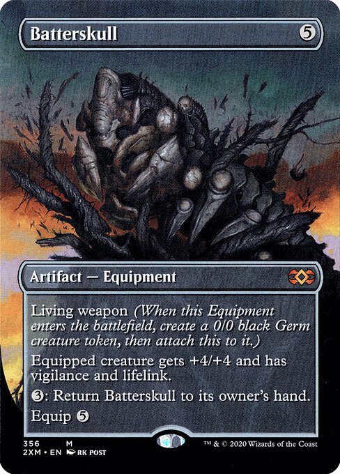 Batterskull — Double Masters #356, art by rk post