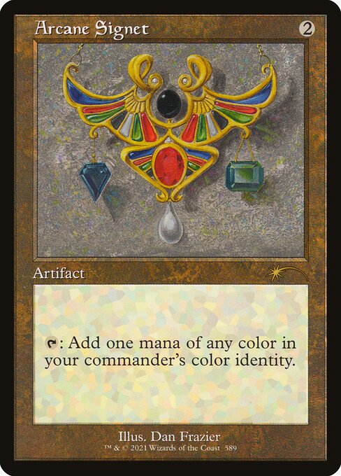 Arcane Signet — Secret Lair Drop #589, art by Dan Frazier