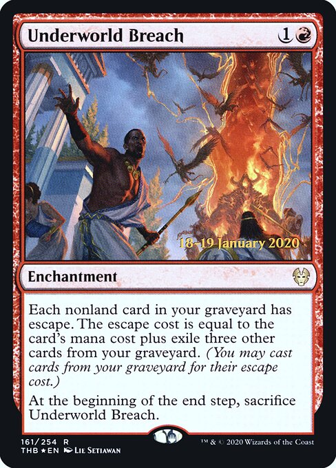 Underworld Breach — Theros Beyond Death Promos #161s, art by Lie Setiawan