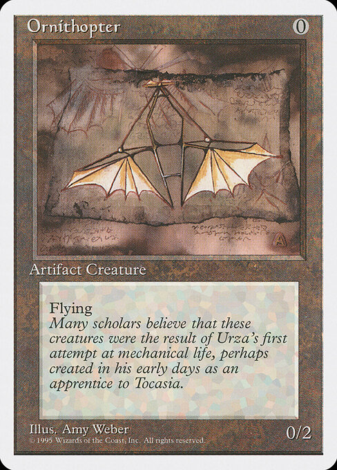 Ornithopter — Fourth Edition #341, art by Amy Weber