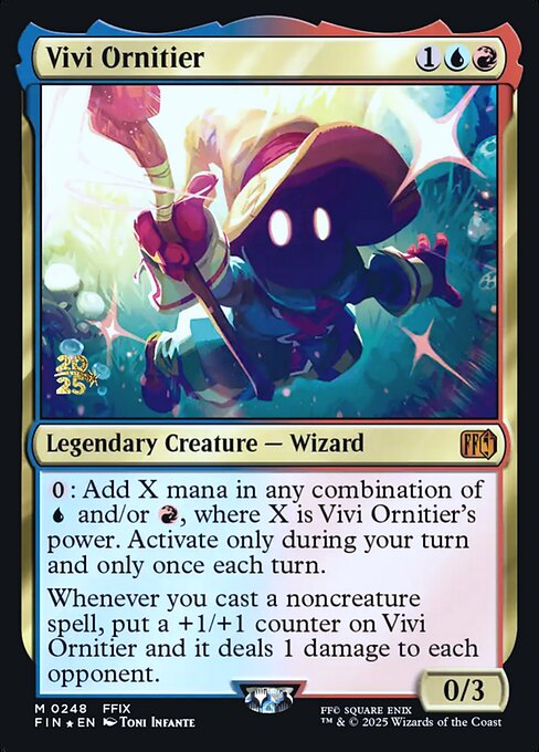 Vivi Ornitier — Final Fantasy Promos #248s, art by Toni Infante