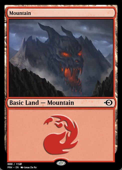 Mountain — Magic Online Promos #81868, art by Jonas De Ro