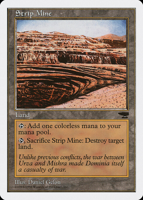 Strip Mine — Anthologies #77, art by Daniel Gelon