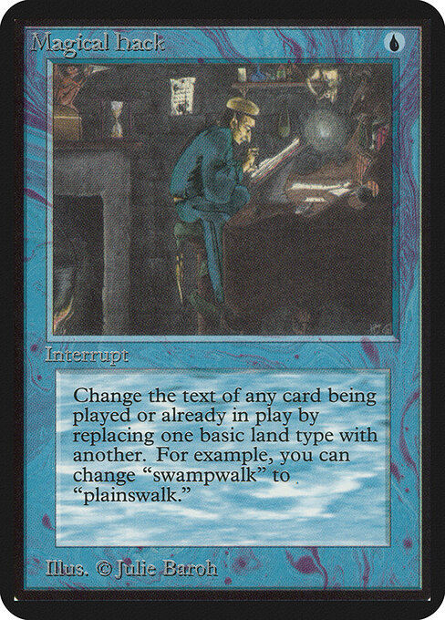 Magical Hack — Limited Edition Alpha #63, art by Julie Baroh