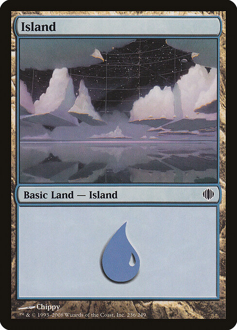 Island — Shards of Alara #236, art by Chippy